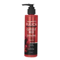کرم تقویت کننده و ترمیم کننده موی قرمز فولیکا مدل Cutest Red حجم 200 میلی لیتر