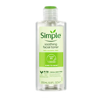 تونر صورت سیمپل مدل Soothing Facial Toner حجم 200 میلی لیتر