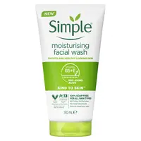 ژل شستشوی صورت سیمپل مدل Moisturizing حجم 150 میلی لیتر