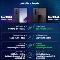 قیمت و خرید گوشی سامسونگ Galaxy Z Fold 7 ظرفیت 256 گیگابایت با رم 12 گیگابایت ویتنام
