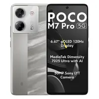 قیمت گوشی شیائومی Poco M7 Pro 5G ظرفیت 256 گیگابایت و رم 12 گیگابایت