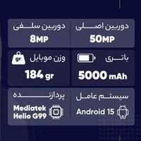 قیمت و خرید گوشی موبایل سامسونگ مدل Galaxy A07 ظرفیت 64 گیگابایت و رم 4 گیگابایت