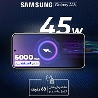 قیمت و خرید گوشی سامسونگ Galaxy A36 ظرفیت 256 گیگابایت با رم 12 گیگابایت