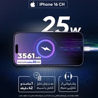 قیمت و خرید گوشی اپل iPhone 16 CH رجیستر شده دو سیم‌کارت 128 گیگابایت