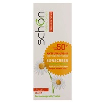 خرید کرم ضد آفتاب بی‌رنگ شون SPF 50 مناسب پوست خشک و معمولی با حجم 50 میلی‌لیتر