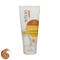 کرم ضد آفتاب رنگی شون مدل Herbal Origin مناسب پوست خشک و معمولی حجم 50 میلی لیتر