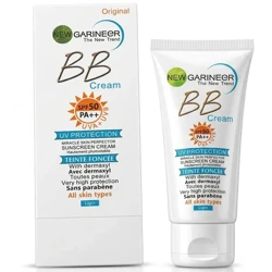 قیمت و خرید کرم ضد آفتاب رنگی BB گارنیه SPF50 حجم 50 میلی‌لیتر