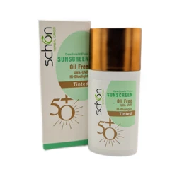 خرید ضد آفتاب رنگی شون SPF 50 فلوئیدی حجم 50 میلی لیتر
