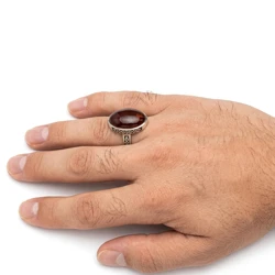 قیمت و خرید انگشتر مردانه نقره به وزن 10.5 گرم 