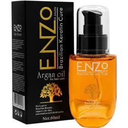 سرم مو انزو مدل argan oil حجم 60 میلی لیتر