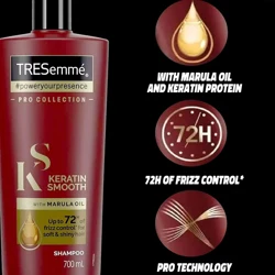 قیمت شامپو ترزمه Keratin Smooth حجم 700 میلی لیتر