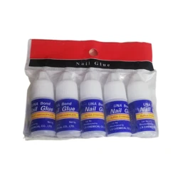 چسب ناخن مصنوعی Naill Glue وزن 3 گرم مجموعه 5 عددی