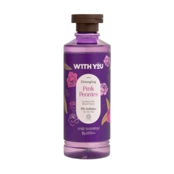 شامپو مو ویت یو مدل Pink Peonies مناسب موهای خشک و وزدار حجم 300 میلی لیتر