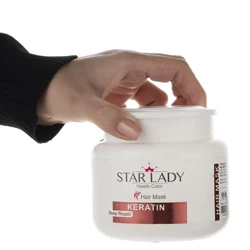 خرید ماسک مو استار لیدی مدل Keratin حجم 500 میلی لیتر