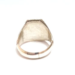 قیمت و خرید انگشترمردانه دست سازعقیق یمنی به وزن 11.3 گرم