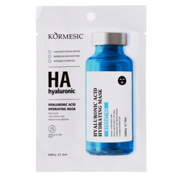 ماسک ورقه ای هیالورونیک اسید KORMESIC حجم 25 میلی لیتر