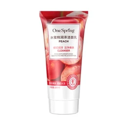 فوم شستشوی صورت هلو  وان اسپرینگ One Spring حجم 168 میلی لیتر
