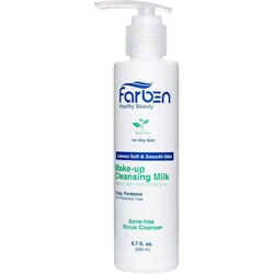 قیمت شیر پاک کن فاربن (Farben) مدل Green Tea مناسب پوست چرب حجم 200 میلی لیتر