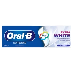 قیمت و خرید خمیر دندان اورال بی مدل plus extra white حجم 75 میلی لیتر