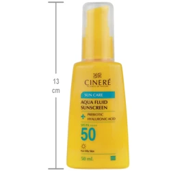 خرید فلوئید ضد آفتاب بی رنگ سینره مدل  آکوا فلوئید SPF50 حجم 50 میلی لیتر