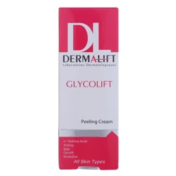 خرید کرم لایه بردار صورت درمالیفت مدل Glycolift مناسب برای انواع پوست حجم 40 میلی لیتر