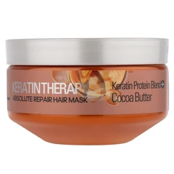 خرید ماسک ترمیم کننده مو بیول مدل Keratin Therapy مناسب برای انواع مو حجم 220 میلی لیتر