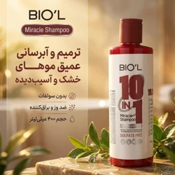 قیمت شامپو و نرم کننده مو بیول مدل Miracle مناسب موهای خشک و آسیب دیده حجم 400 میلی لیتر