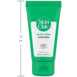 قیمت کرم ضد آفتاب اسکین شیک عصاره آلوئه ورا SPF50 حجم 50 میلی لیتر