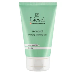 ژل شستشو لایسل مدل Acnesel مناسب پوست چرب حجم 40 میلی لیتر