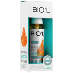 سرم مو بیول مدل MOROCCANOIL TREATMENT مناسب موهای نازک، فر، وزدار حجم 80 میلی لیتر